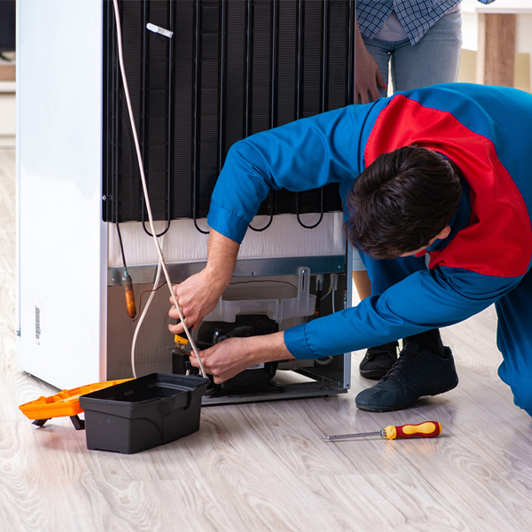 how much do you charge for refrigerator repair services in Pine River Michigan